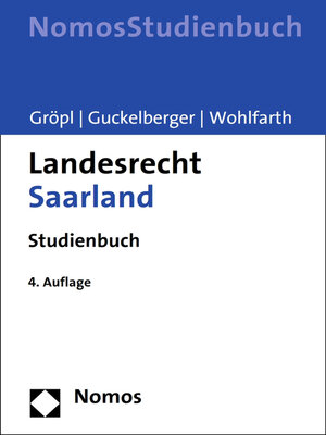 cover image of Landesrecht Saarland